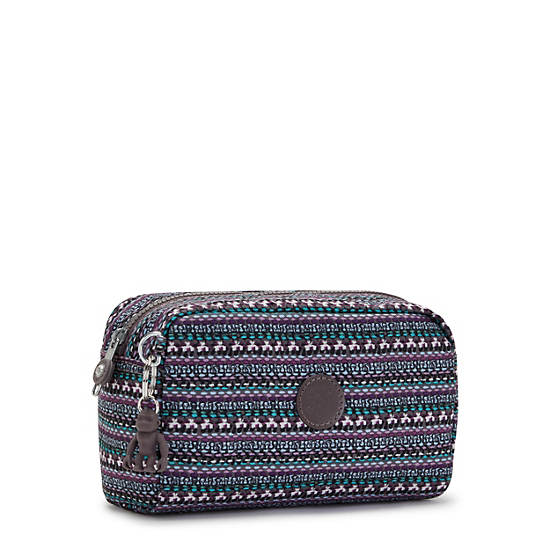 Kipling Gleam Printed Pouch Tassen Grijs | België 1076FD